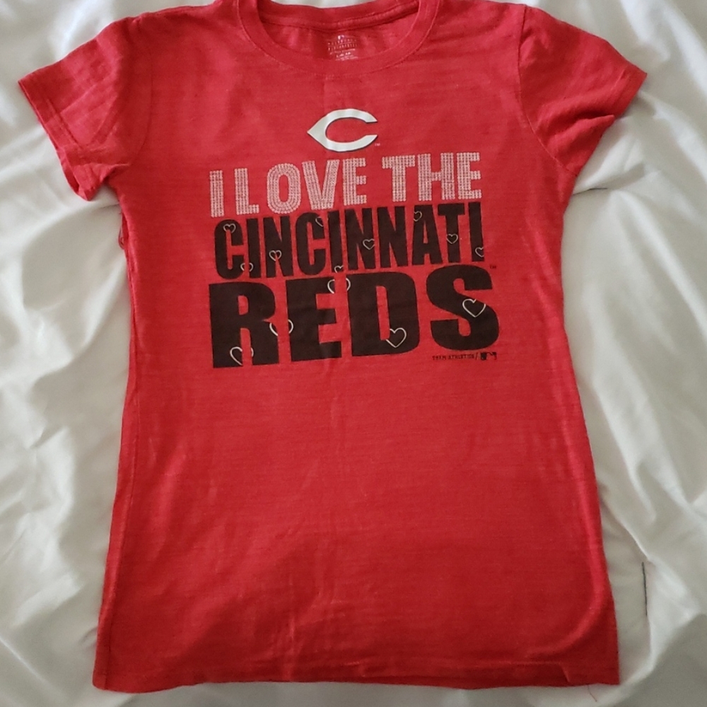 Cincinnati Reds T-Shirt, Kids Size L (14/16)